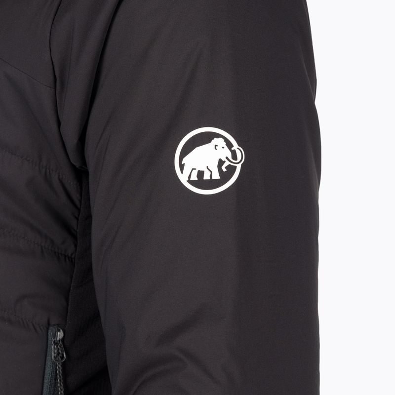 Pánská péřová bunda Mammut Rime Light IN Flex s kapucí černá 7