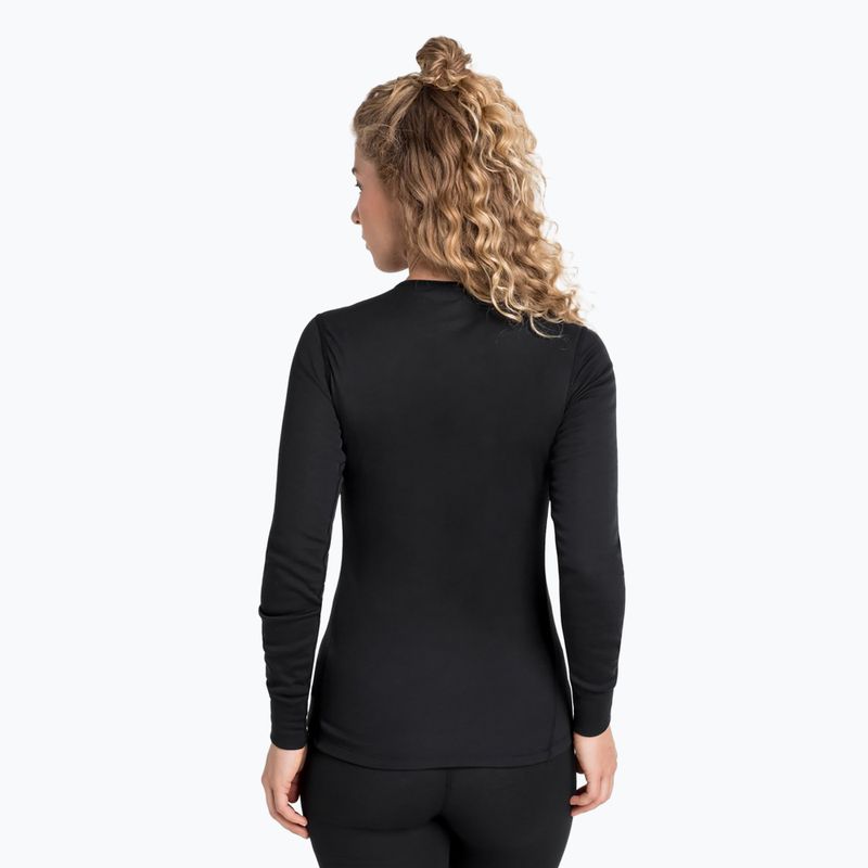Dámské termoakční triko ODLO Active Warm Bl Top Crew Neck black 2