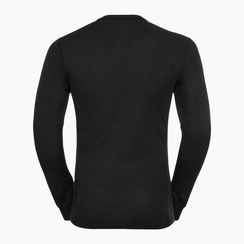 Pánská termoakční mikina ODLO Active Warm Bl Top Crew Neck black 4