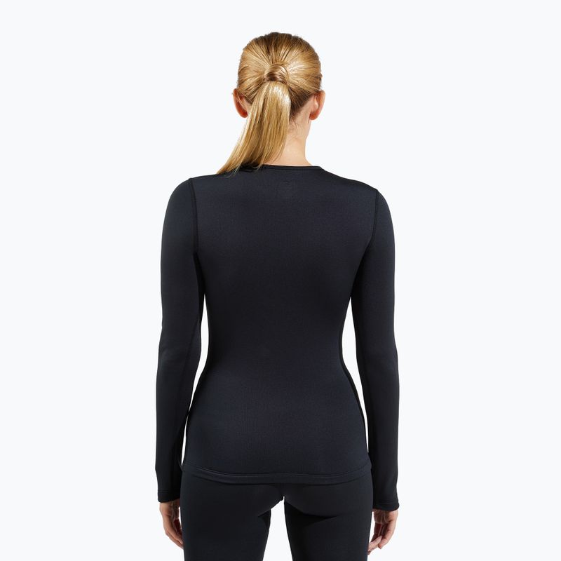 Dámská termoakční mikina ODLO Fundamentals Active Warm Bl Top Crew Neck black 3