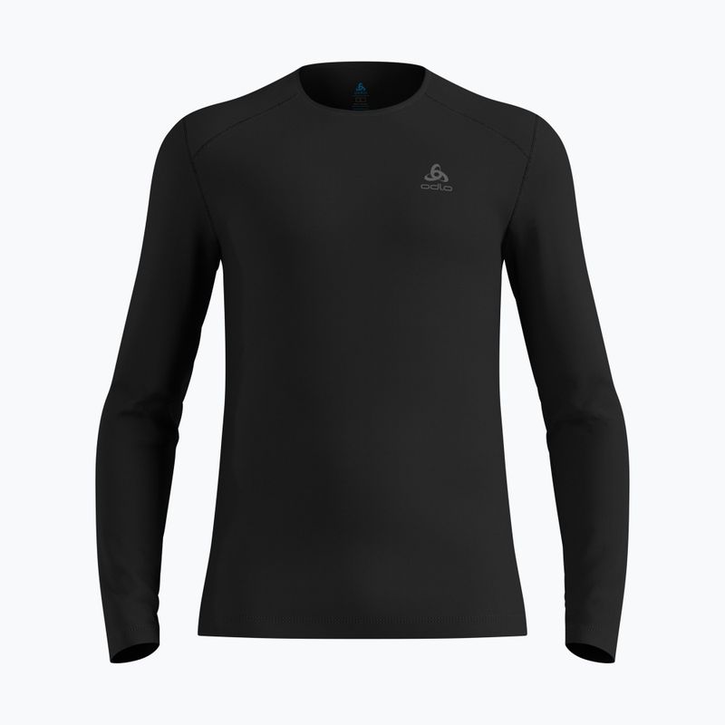 Pánská termoakční mikina ODLO Fundamentals Active Warm Bl Top Crew Neck black