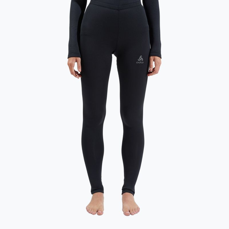 Dámské termoregulační kalhoty ODLO Fundamentals Active Warm Bl Bottom Long černé