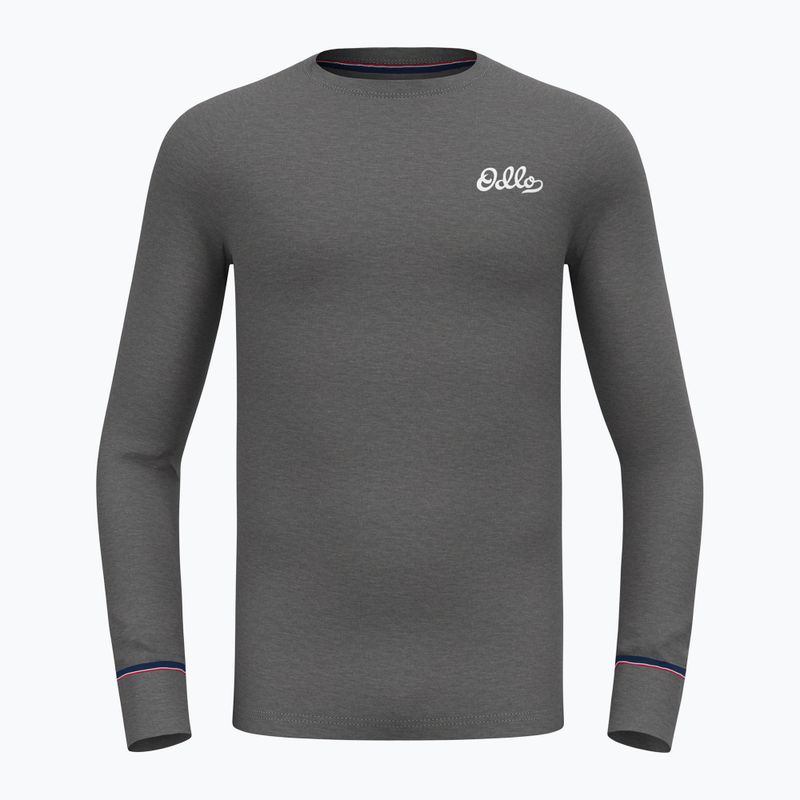 Pánská termoakční mikina ODLO Active Warm Originals Bl Top Crew Neck odlo steel grey melange 5