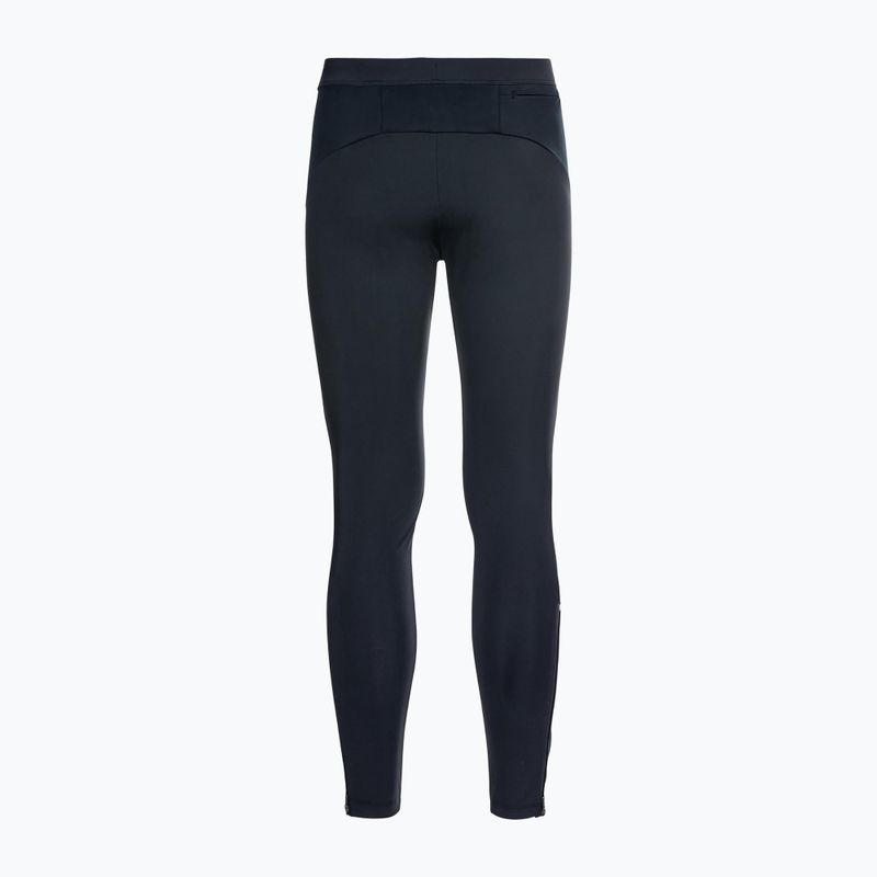 Pánské kalhoty na běžky ODLO Ceramiwarm navy blue 622482 7