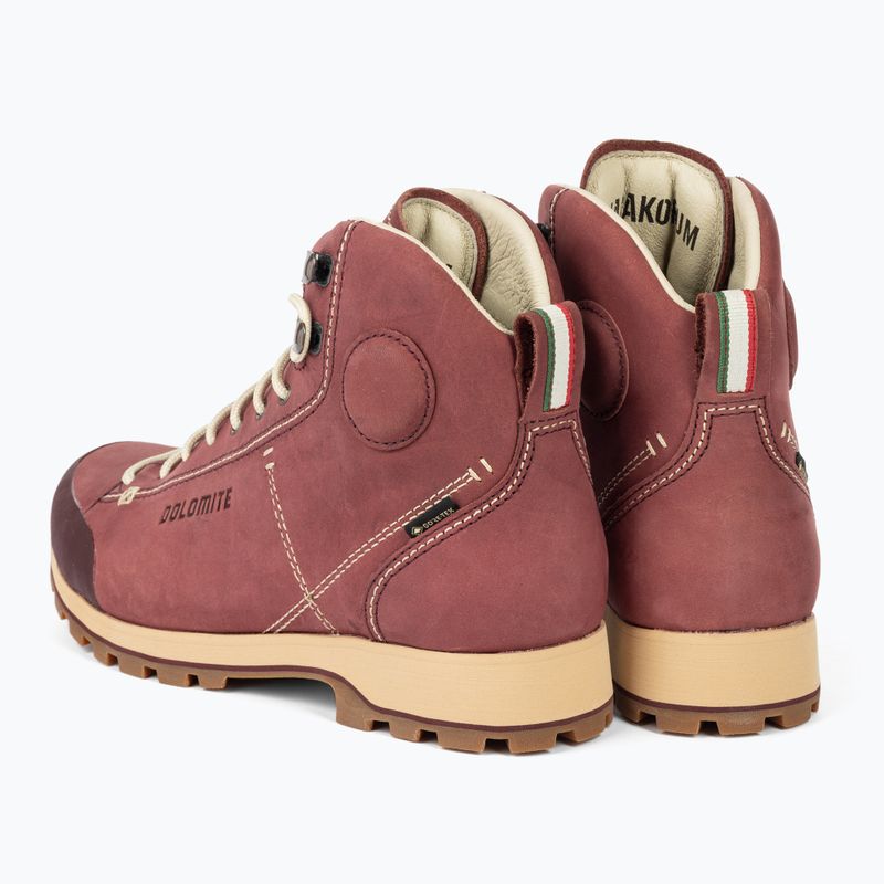 Dámská trekingová obuv Dolomite 54 High Fg Gtx W’s červená 268009 0637 3