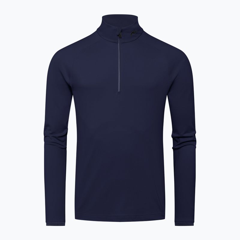 Pánská lyžařská mikina KJUS Feel Midlayer Half Zip deep space 
