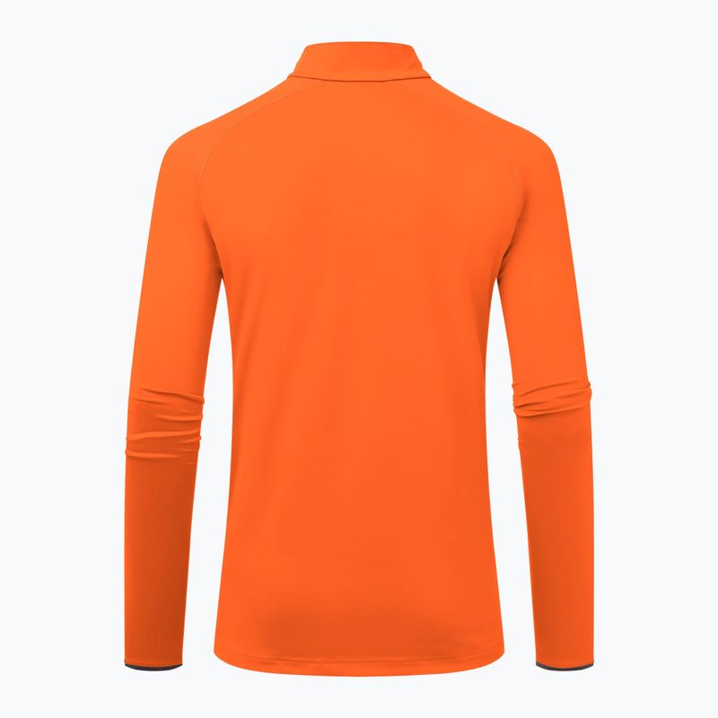 Pánská lyžařská mikina KJUS Feel Midlayer Half Zip kjus orange 2