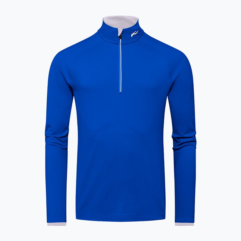Pánská lyžařská mikina KJUS Feel Half-Zip Blue MS25-E06 4