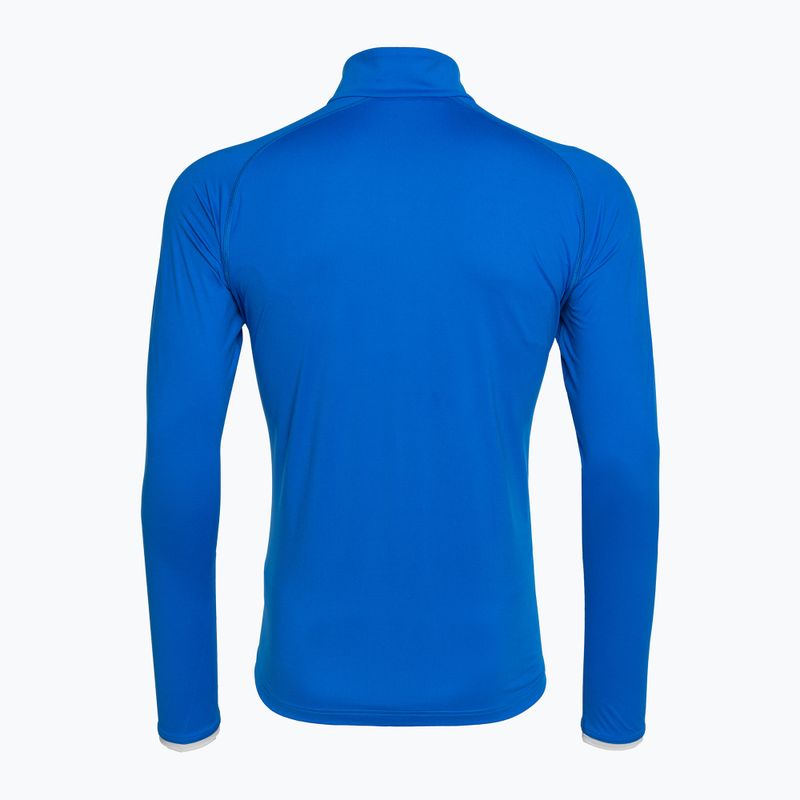 Pánská lyžařská mikina KJUS Feel Half-Zip Blue MS25-E06 2