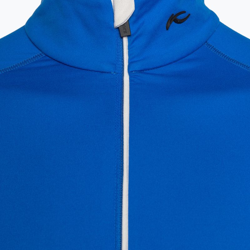 Pánská lyžařská mikina KJUS Feel Half-Zip Blue MS25-E06 3
