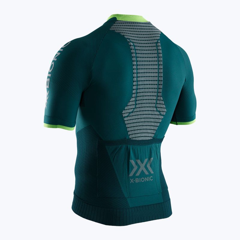 Pánský cyklistický zip X-Bionic Invent Regulator Race Zip dark green RT-BT00S19M-E015 2
