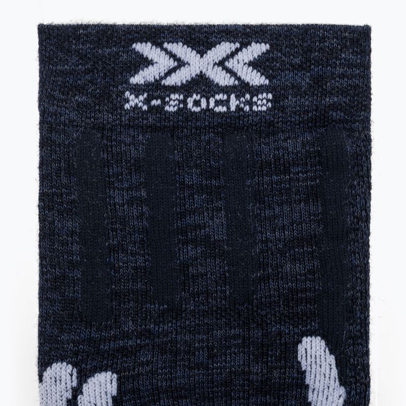 Dámské ponožky X-Socks Trek X Merino midnight blue/arctic white 3