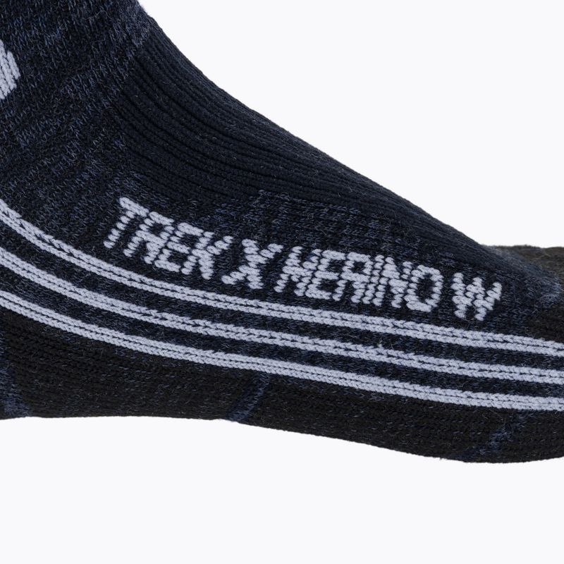 Dámské ponožky X-Socks Trek X Merino midnight blue/arctic white 4