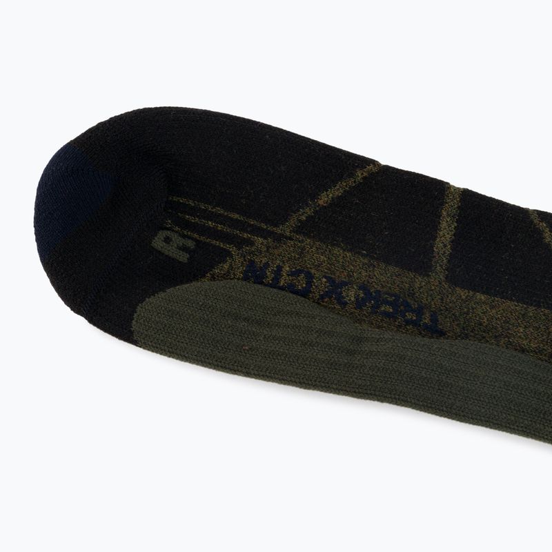 Trekingové ponožky X-Socks Trek X CTN zeleno-tmavě modré TS05S19U-E033 5