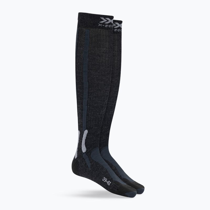 X-Socks Trek Expedition opal black/dolomite grey melange trekové ponožky