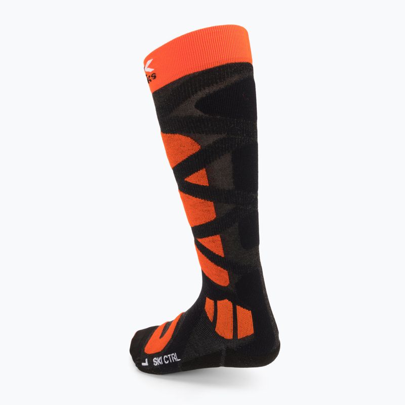 Lyžařské ponožky X-Socks Ski Control 4.0 černo-oranžové XSSSKCW19U 3