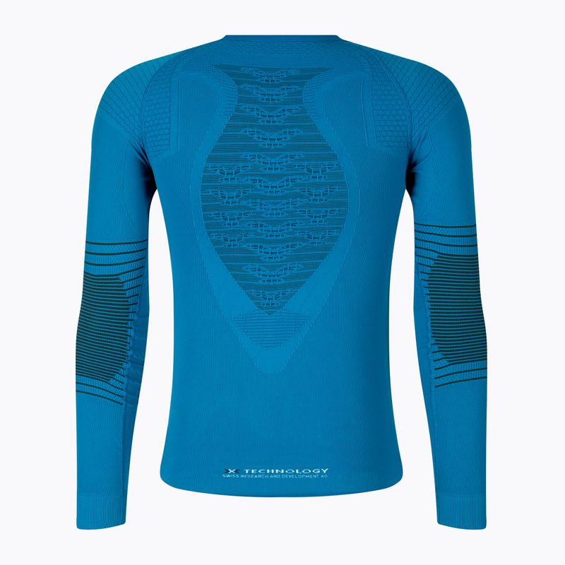 Pánská termoakční mikina X-Bionic Energizer 4.0 teal blue/anthracite 2