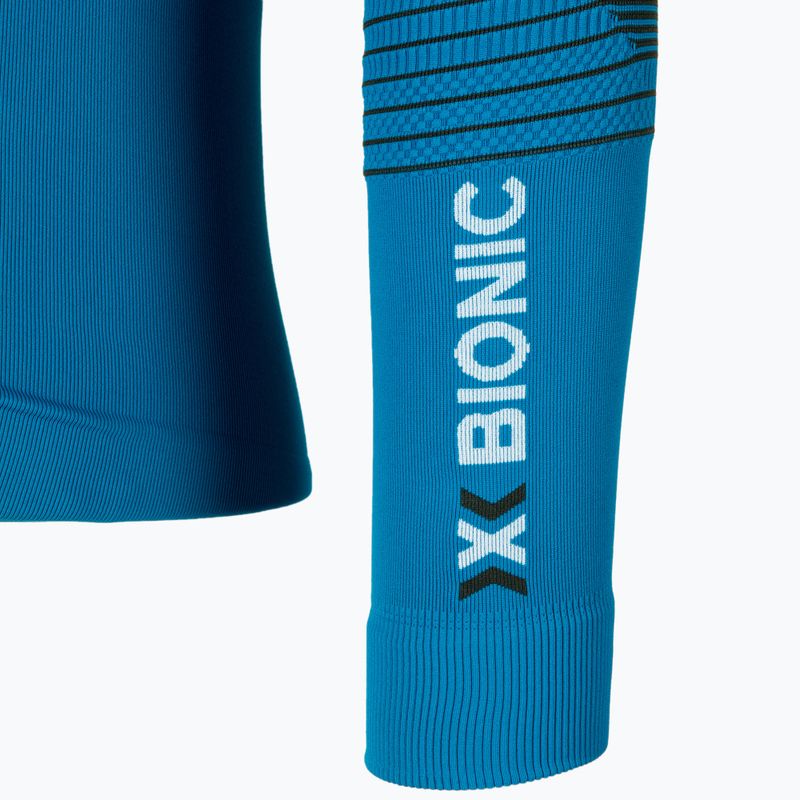 Pánská termoakční mikina X-Bionic Energizer 4.0 teal blue/anthracite 4