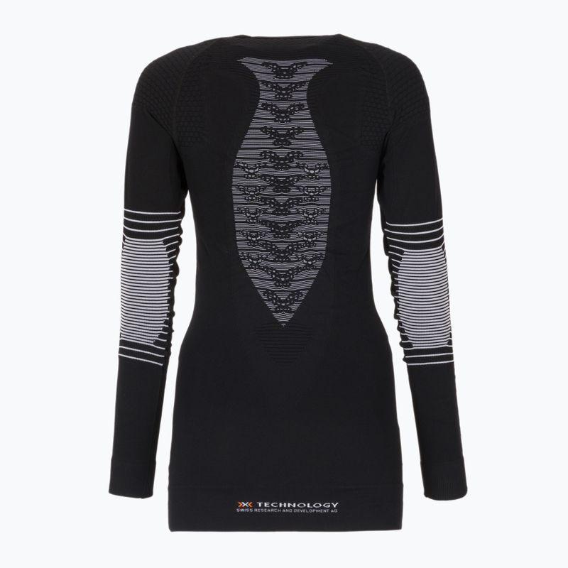Dámská termoakční mikina X-Bionic Energizer 4.0 opal black/arctic white 2