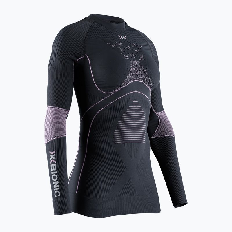 Dámská termoakční mikina X-Bionic Energy Accumulator 4.0 charcoal/magnolia