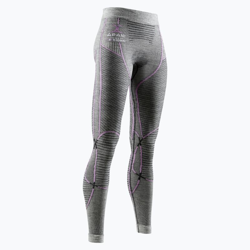 Termoaktivní kalhoty X-Bionic Apani 4.0 Merino šedé APWP05W19W 5