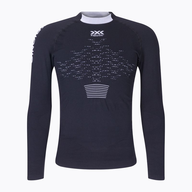 Pánská termoakční mikina X-Bionic The Trick 4.0 Run opal black/arctic white