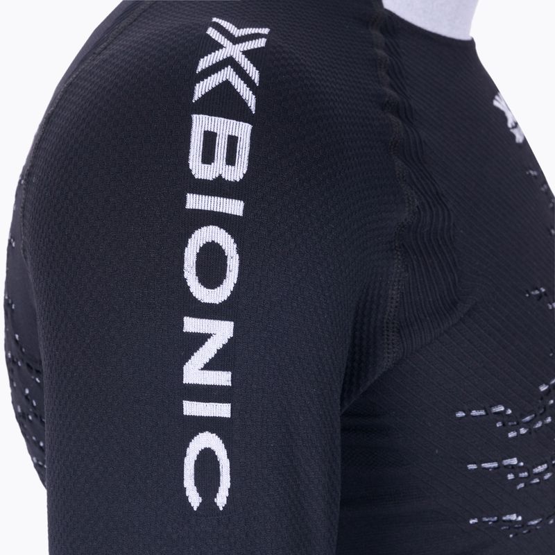 Pánská termoakční mikina X-Bionic The Trick 4.0 Run opal black/arctic white 4