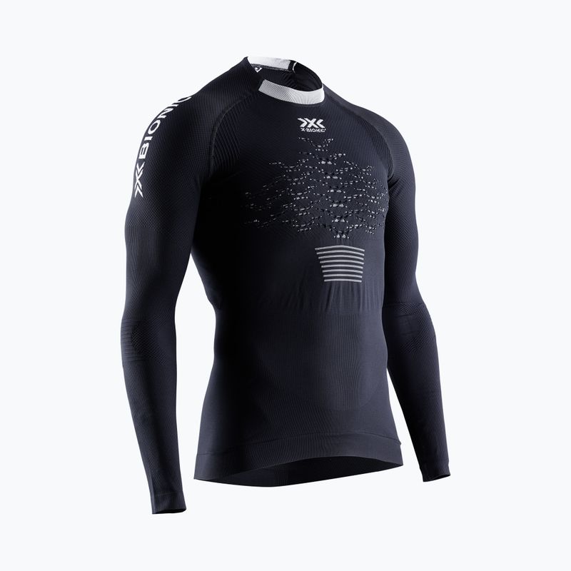 Pánská termoakční mikina X-Bionic The Trick 4.0 Run opal black/arctic white 5