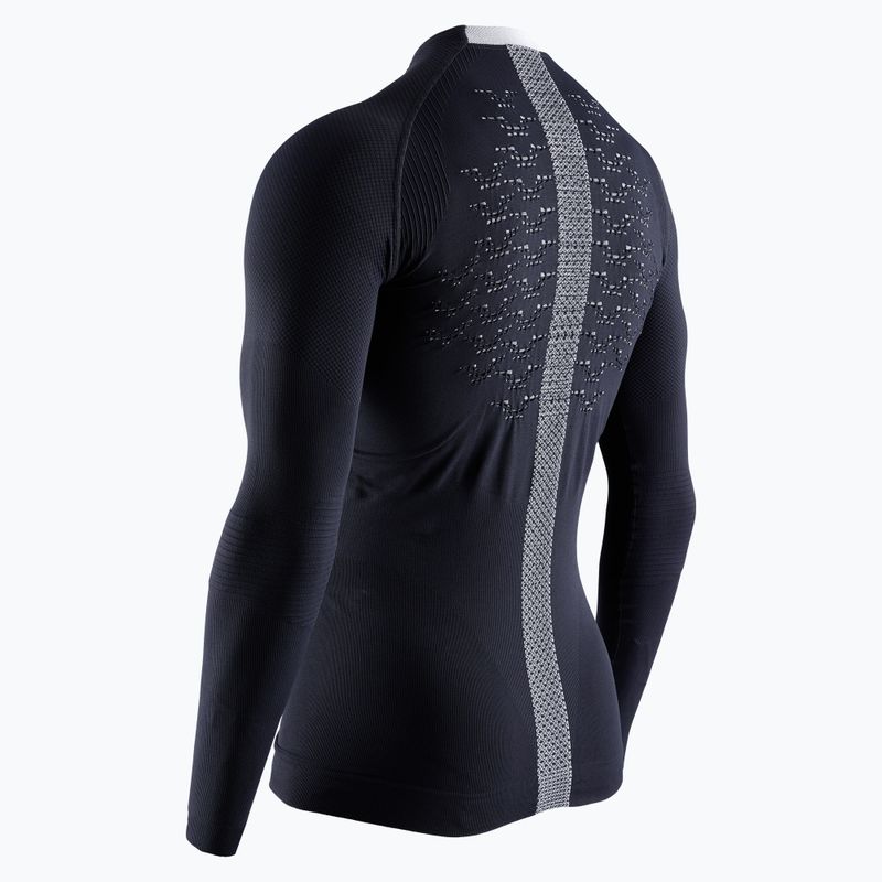 Pánská termoakční mikina X-Bionic The Trick 4.0 Run opal black/arctic white 6