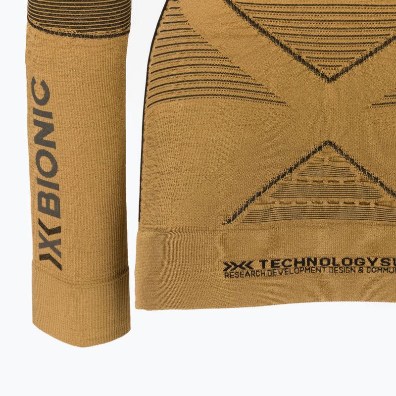 Dámská termoakční mikina X-Bionic Radiactor 4.0 gold/black 5