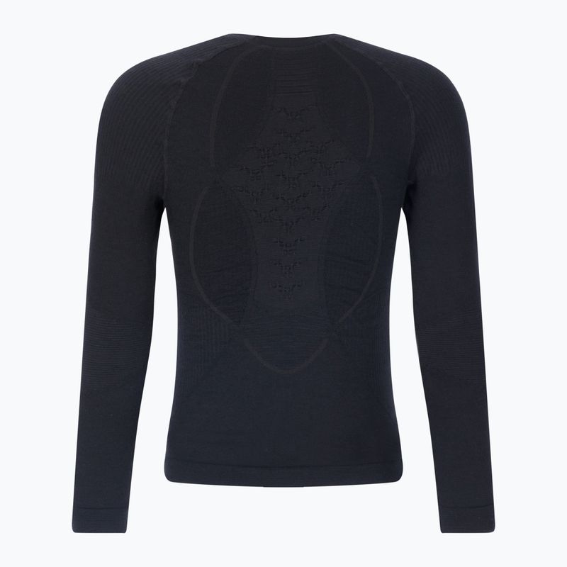 Pánská termoakční mikina X-Bionic Apani 4.0 Merino black/black 2