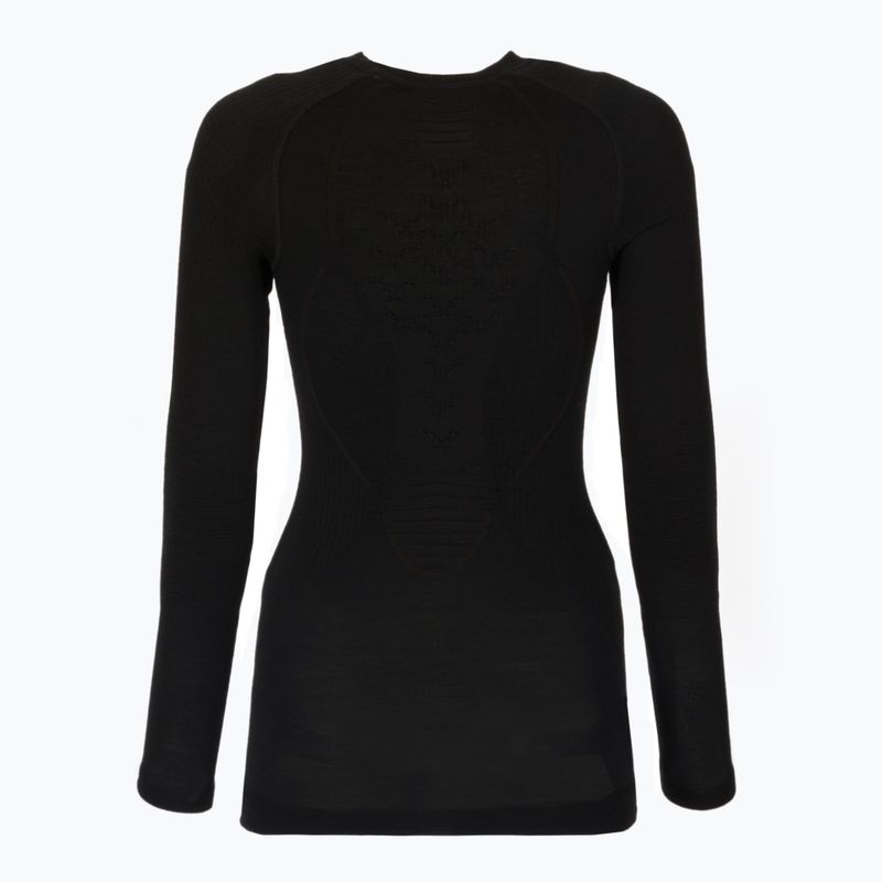 Dámská termoakční mikina X-Bionic Apani 4.0 Merino black/black 2