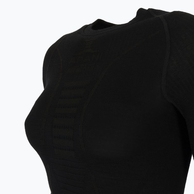 Dámská termoakční mikina X-Bionic Apani 4.0 Merino black/black 3