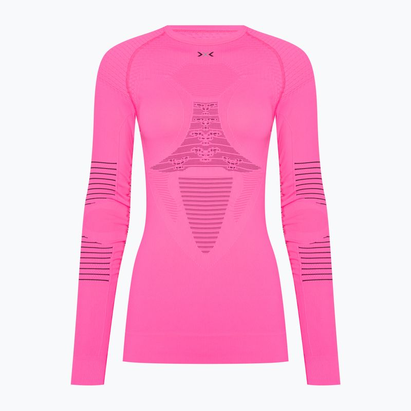 Dámský longsleeve termo tričko X-Bionic Energizer 4.0 neon flamingo/anthracite
