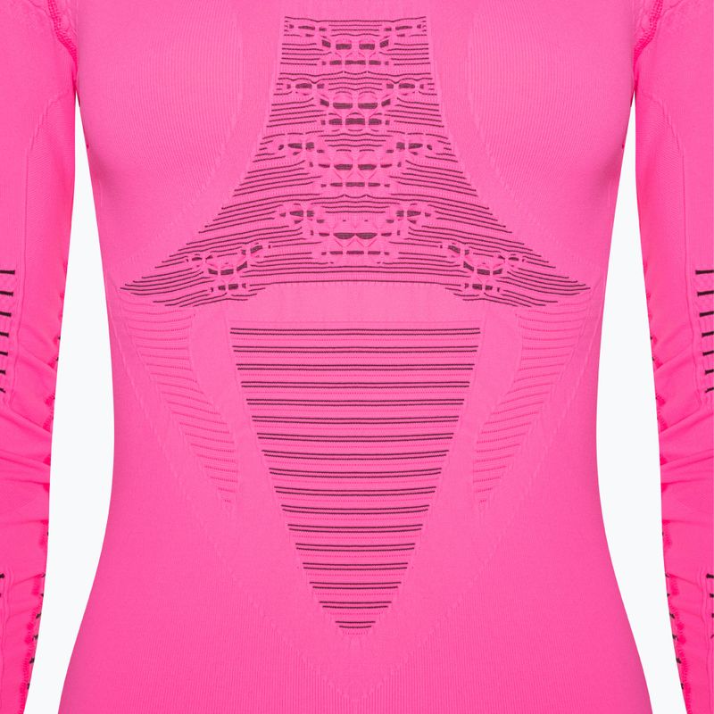 Dámský longsleeve termo tričko X-Bionic Energizer 4.0 neon flamingo/anthracite 4