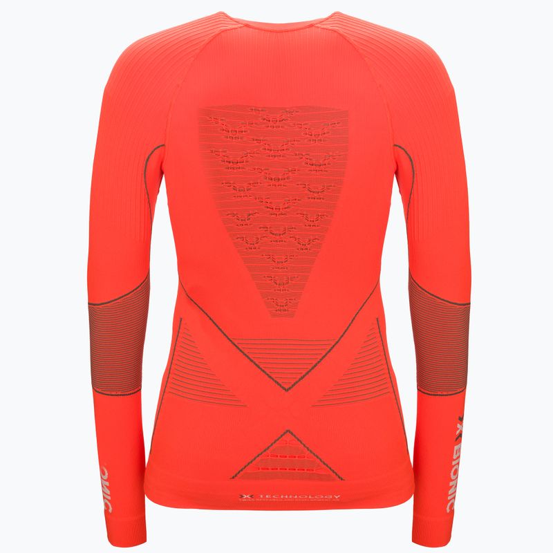 Pánská termoakční mikina X-Bionic Energy Accumulator 4.0 sunset orange/anthracite 2