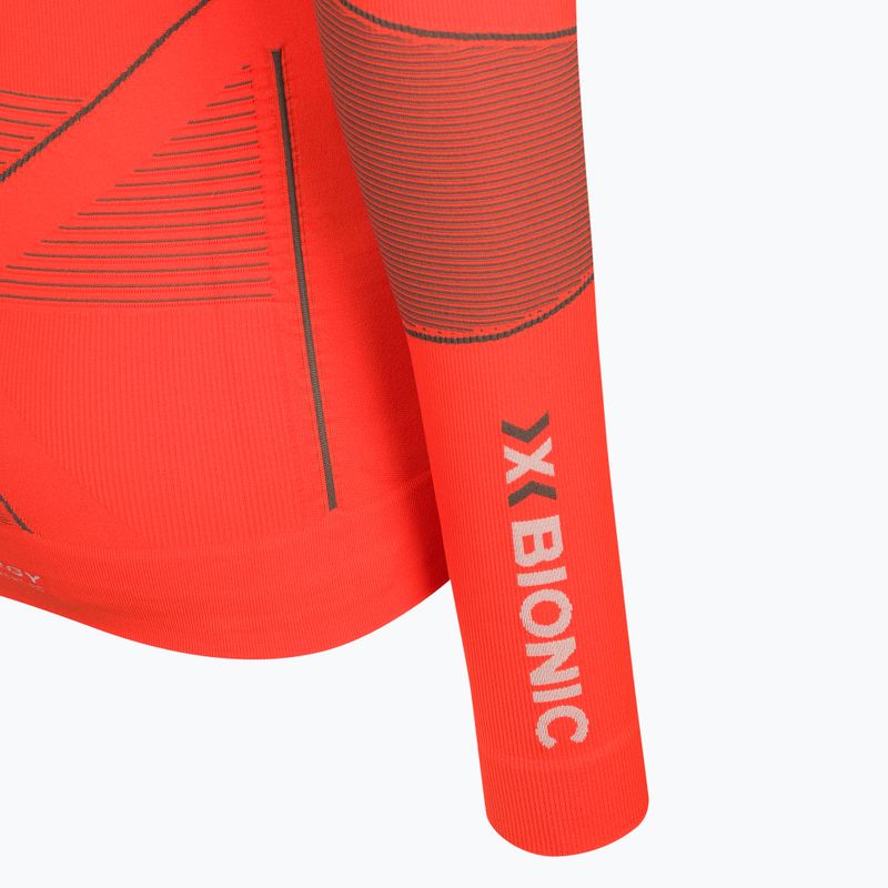 Pánská termoakční mikina X-Bionic Energy Accumulator 4.0 sunset orange/anthracite 3