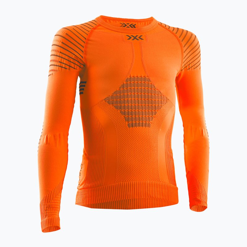 Dětská termoakční mikina X-Bionic Invent 4.0 sunset orange/anthracite