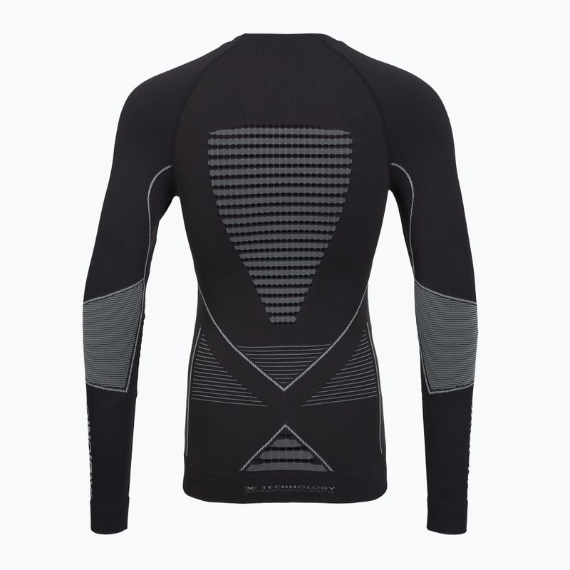 Pánská termoakční mikina X-Bionic Energy Accumulator Origins charcoal/pearl grey 2