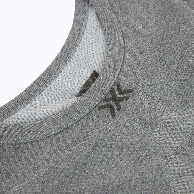 Pánské termo tričko X-Bionic Invent 4.0 Lt Singlet Grey Melange/Anthracite 3