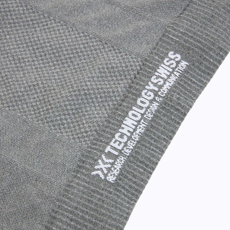 Pánské termo tričko X-Bionic Invent 4.0 Lt Singlet Grey Melange/Anthracite 4