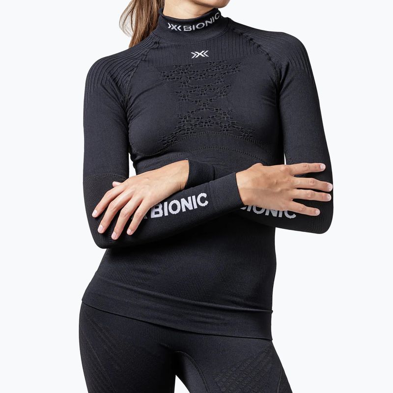 Dámská termomikina X-Bionic Energy Accumulator 4.0 Turtle Neck pal black/arctic white