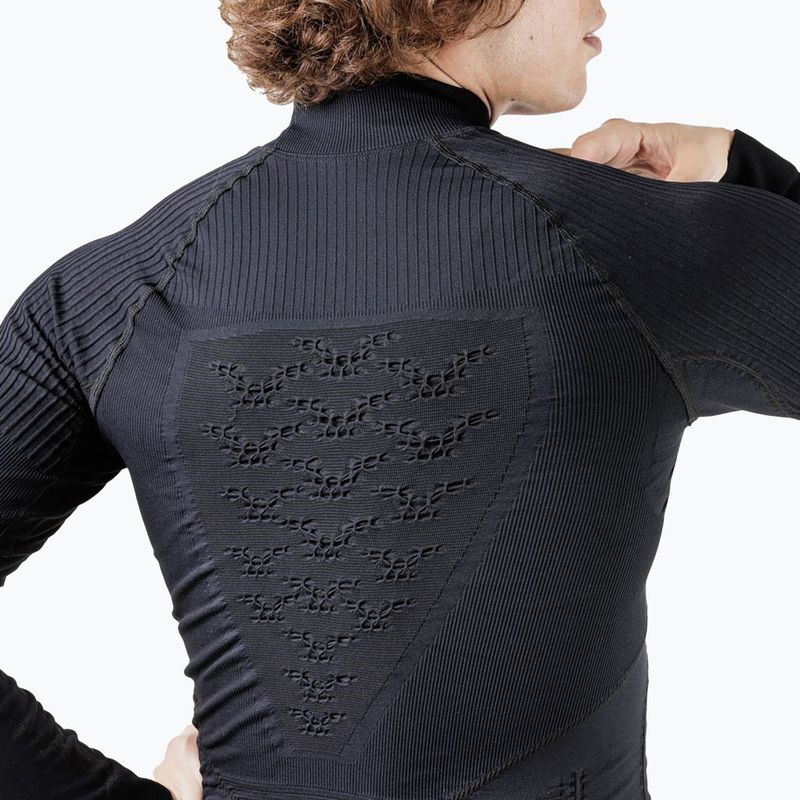 Pánská termoakční mikina X-Bionic Energy Accumulator 4.0 Turtle Neck opal black/arctic white 2