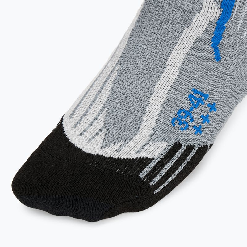 Pánské běžecké ponožky X-Socks Run Speed Two 4.0 pearl grey/invent blue 3