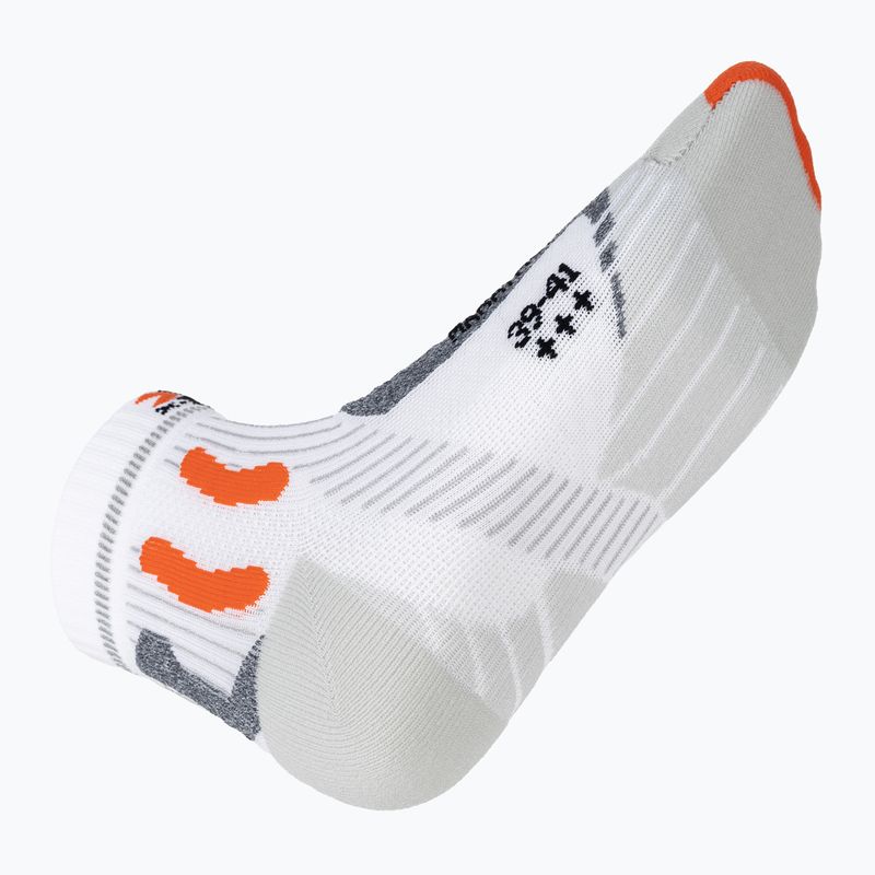 Pánské běžecké ponožky X-Socks Marathon Energy 4.0 arctic white/trick orange 6