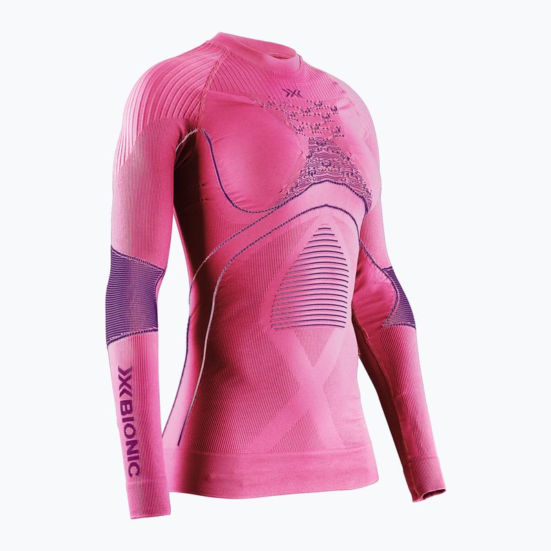Dámská termoakční mikina X-Bionic Energy Accumulator 4.0 LS magnolia purple/fuchsia 5