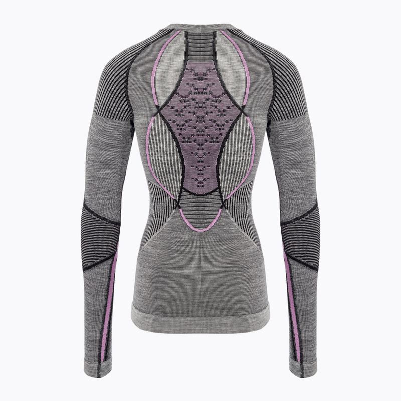 Dámská termomikina X-Bionic Merino black/grey/magnolia 2