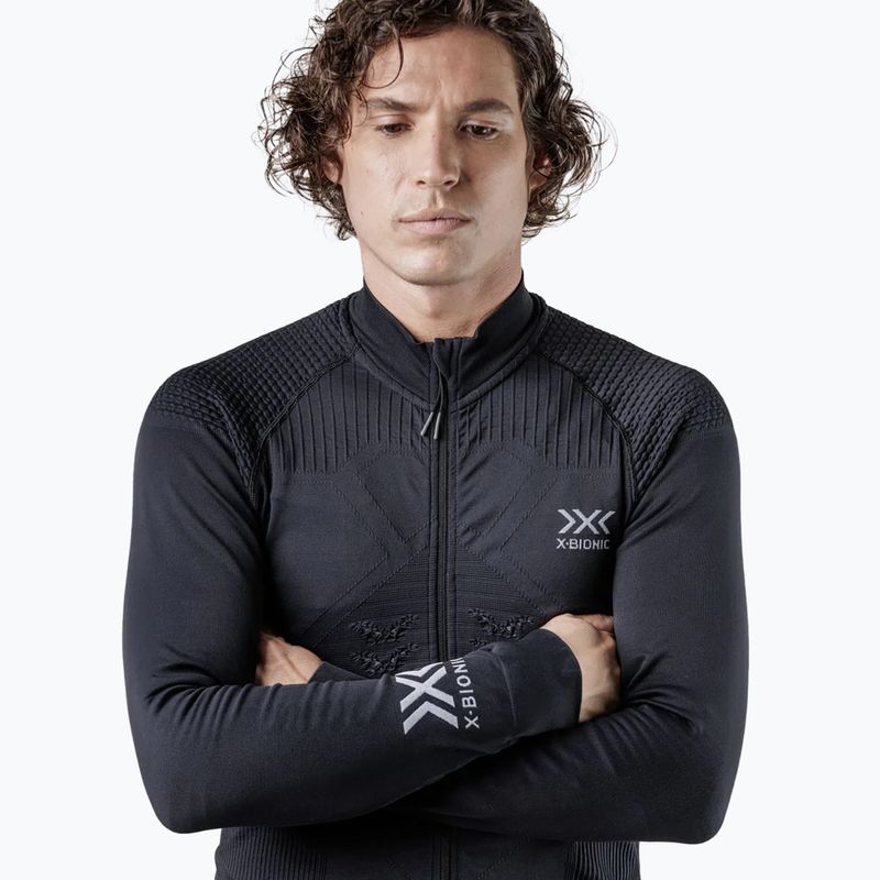 Pánská termo mikina X-Bionic Energizer 4.0 Transmission Layer Full Zip opal black/arctic white 3