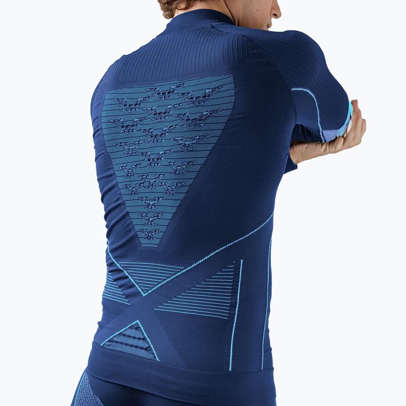 Pánská termomikina X-Bionic Energy Accumulator 4.0 Turtle Neck navy/blue 3