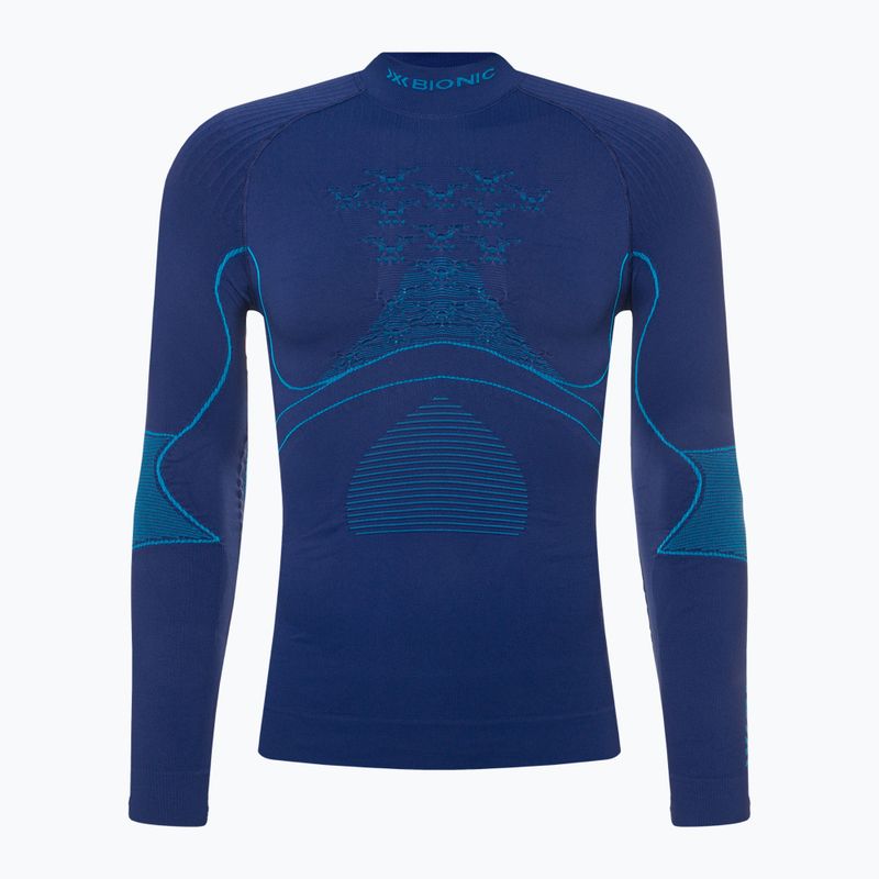 Pánská termomikina X-Bionic Energy Accumulator 4.0 Turtle Neck navy/blue 4